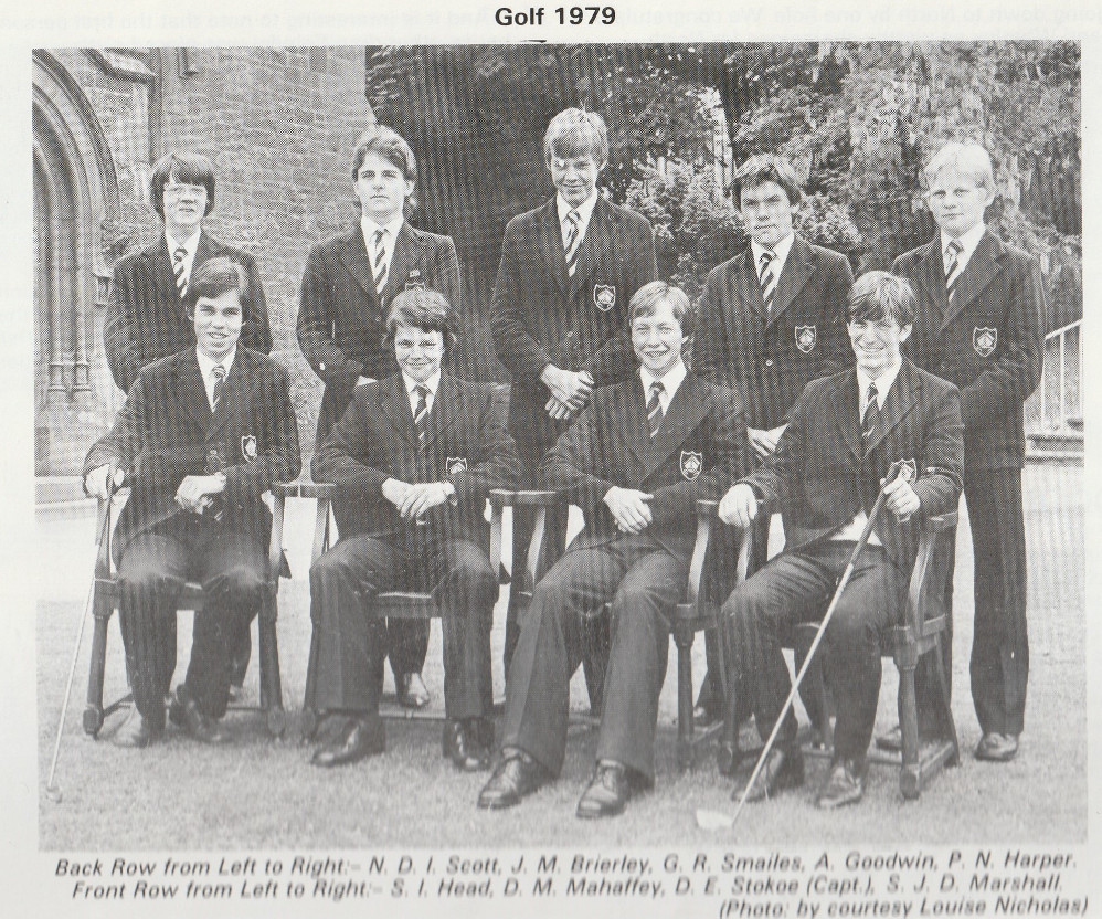 1979 Golf Team